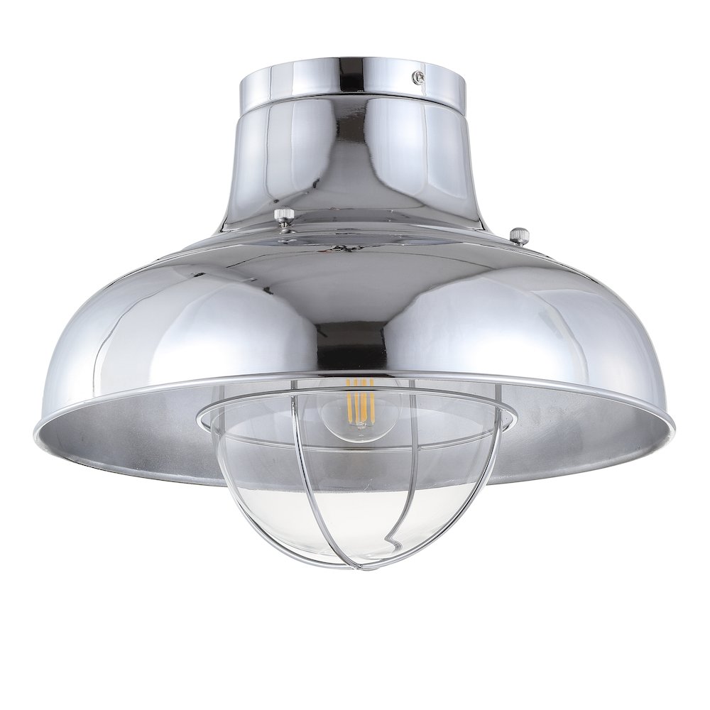 Cameron Metal Led Semi Flush Mount. Picture 2