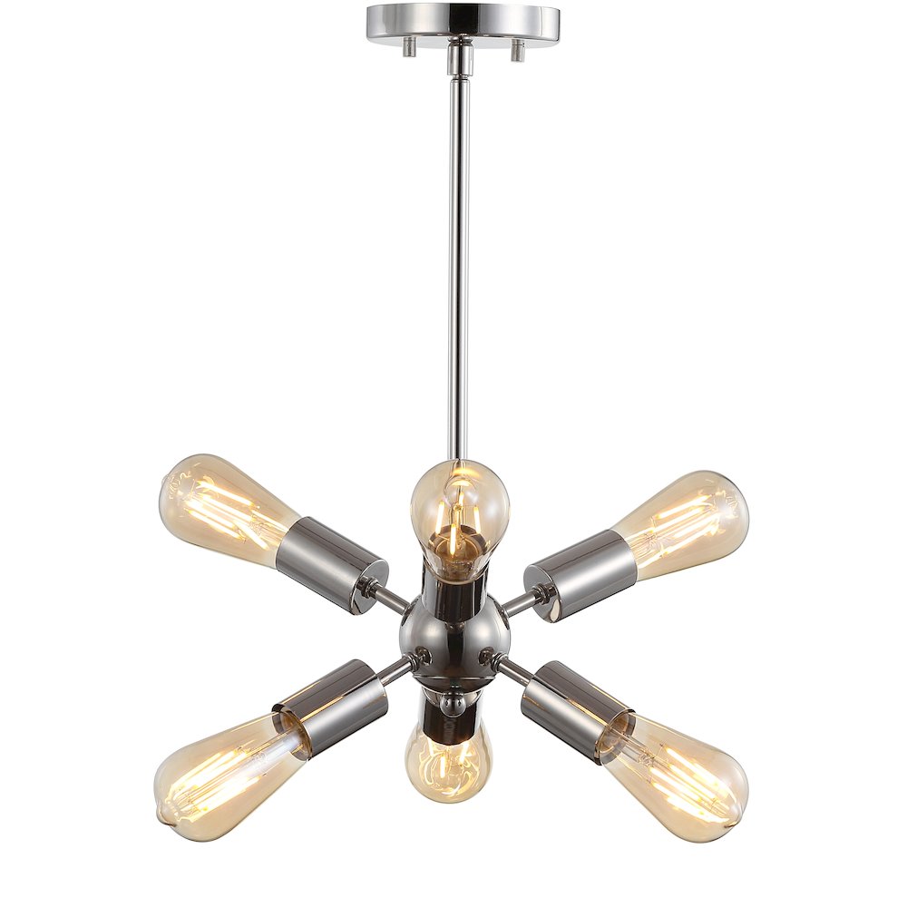 Jobs Sputnik Metal Led Chandelier. Picture 1