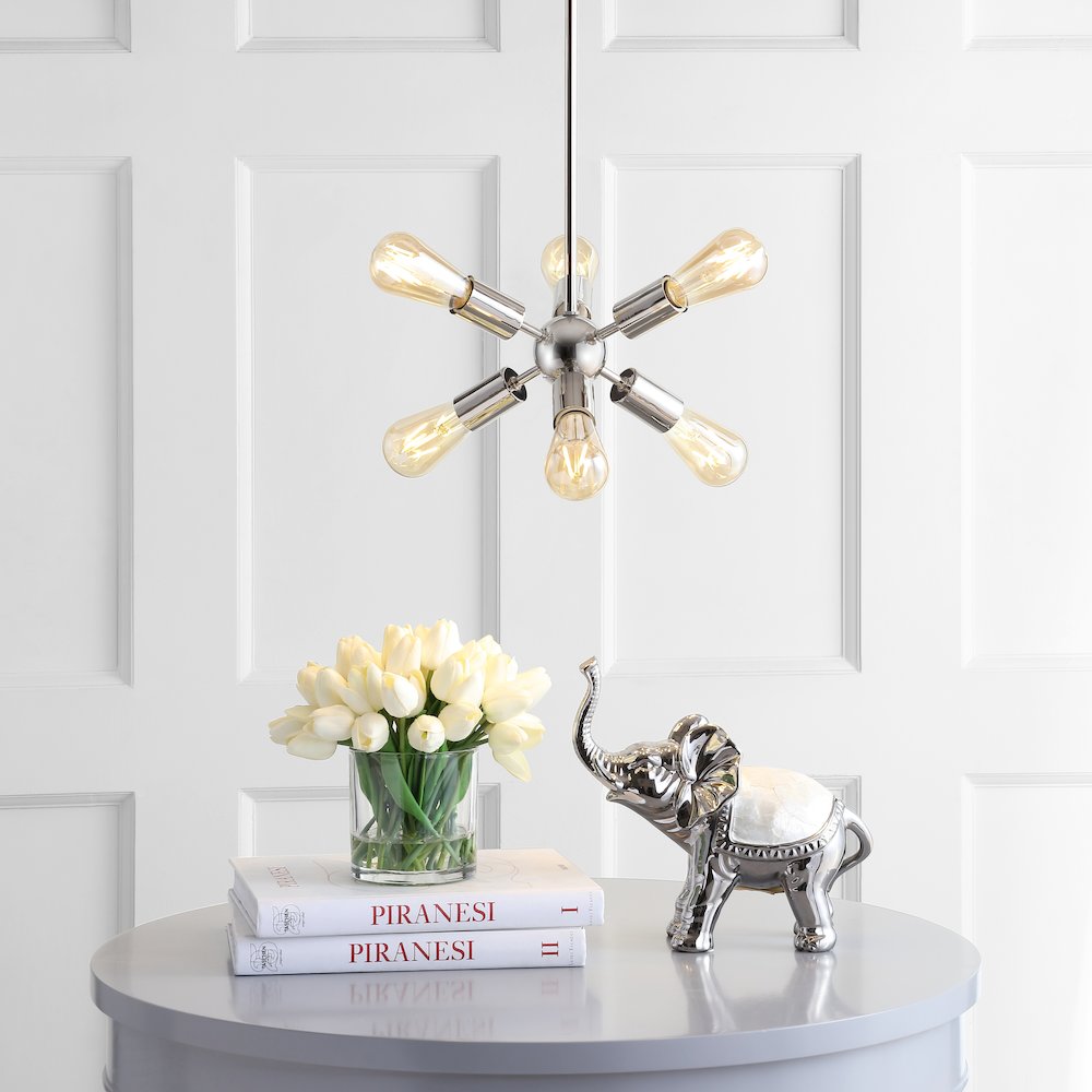 Jobs Sputnik Metal Led Chandelier. Picture 6