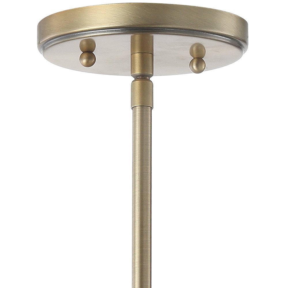 Bleecker Metal/Glass Globe Led Pendant. Picture 4