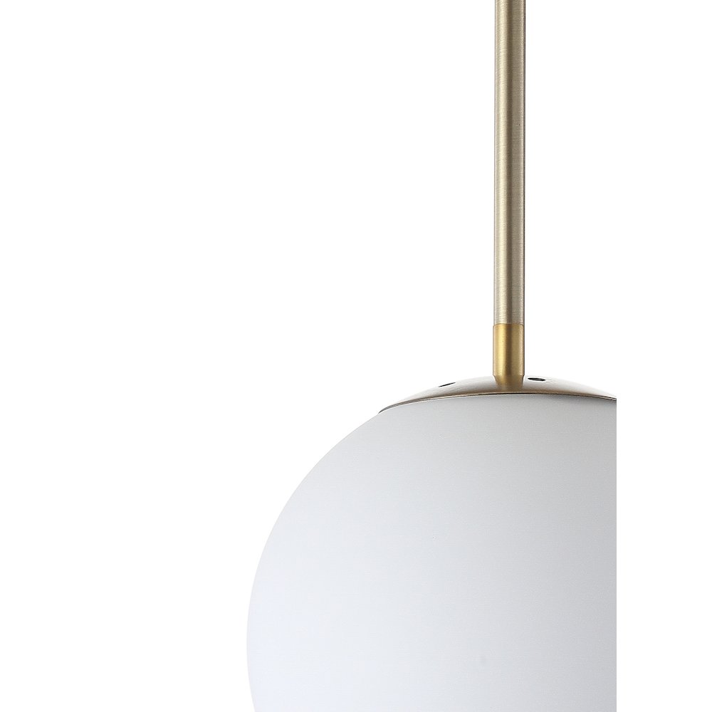 Bleecker Metal/Glass Globe Led Pendant. Picture 3