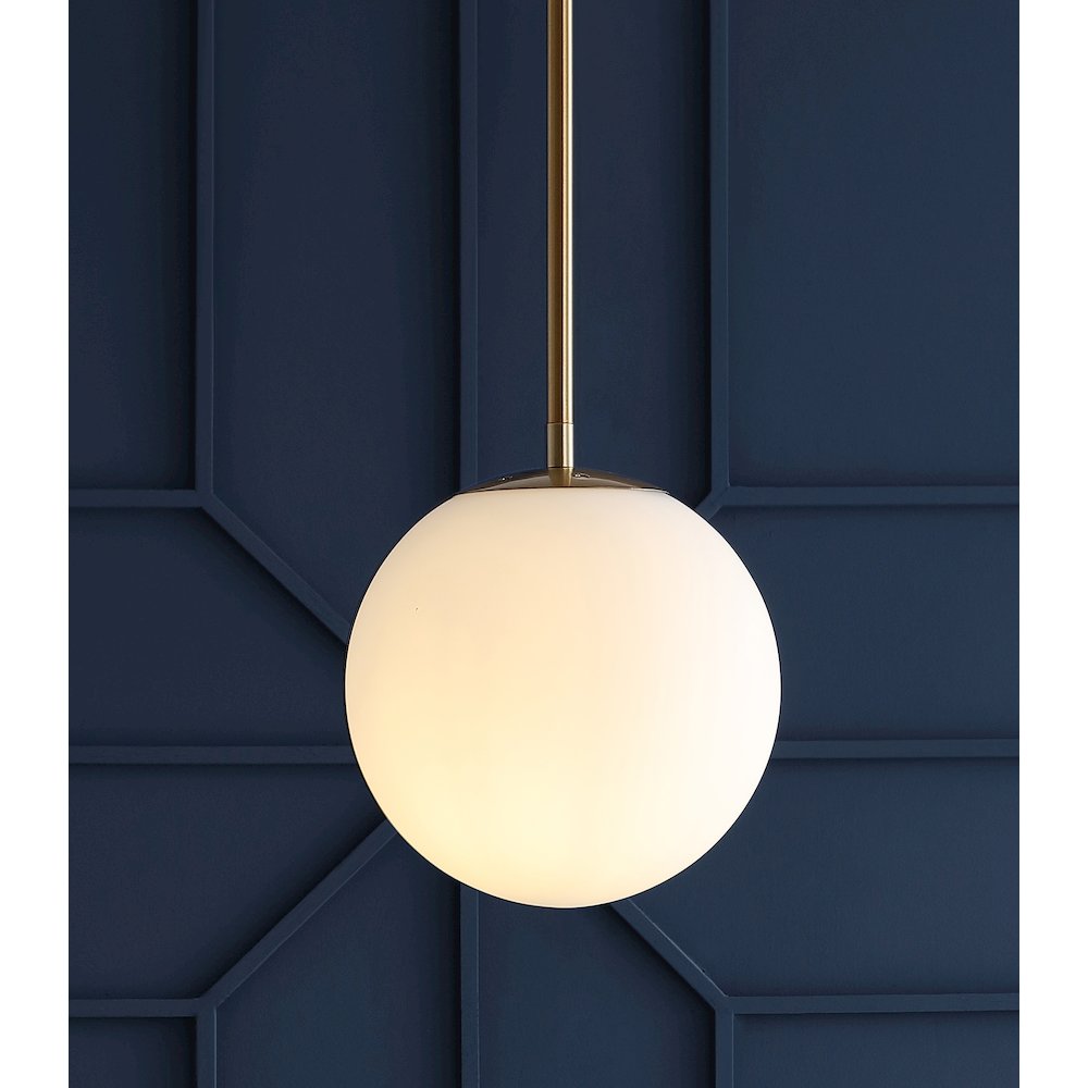 Bleecker Metal/Glass Globe Led Pendant. Picture 12