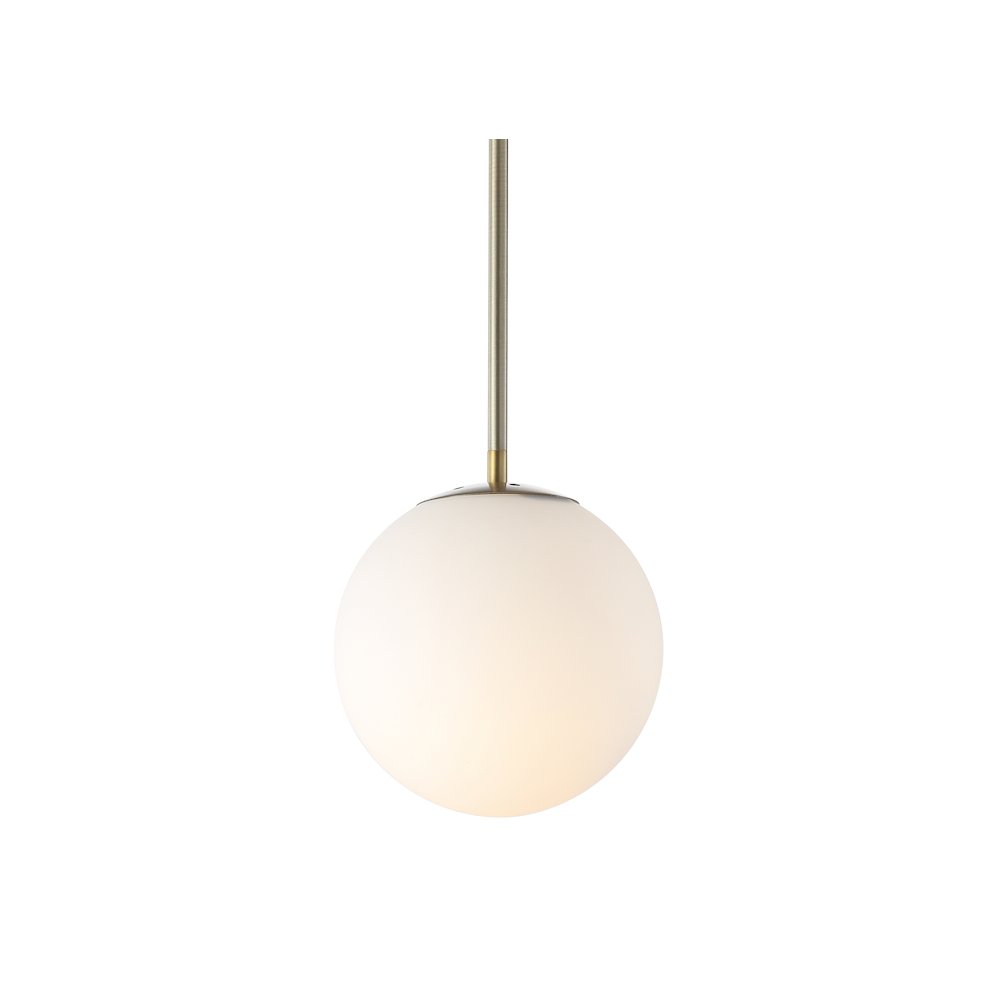 Bleecker Metal/Glass Globe Led Pendant. Picture 11
