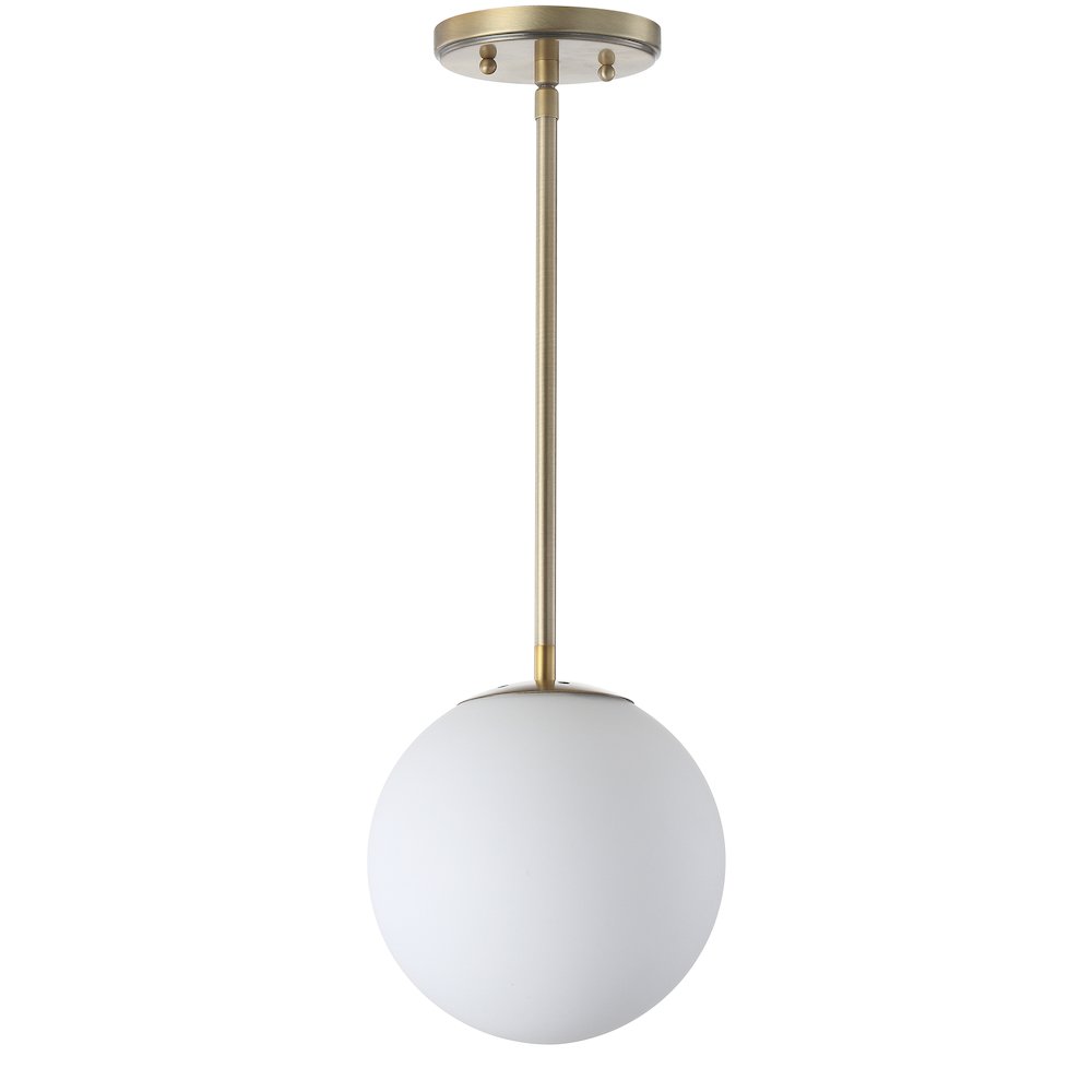 Bleecker Metal/Glass Globe Led Pendant. Picture 2