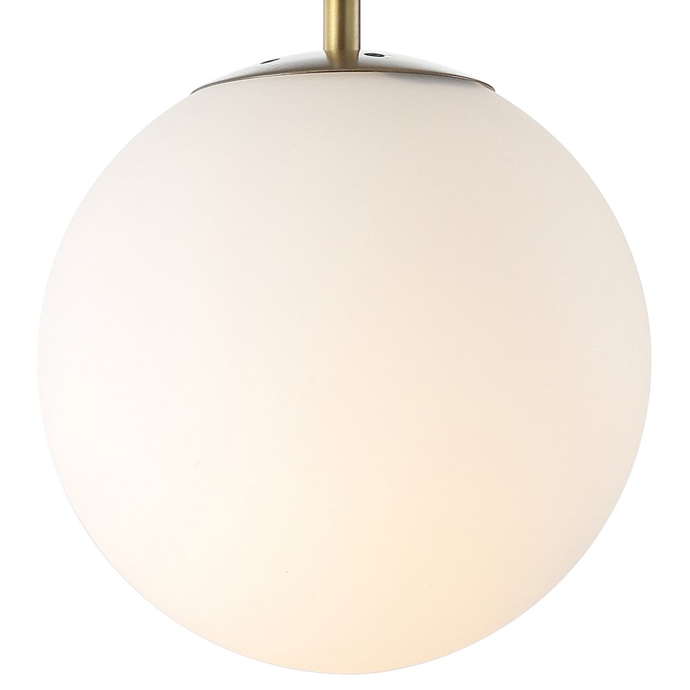 Bleecker Metal/Glass Globe Led Pendant. Picture 5
