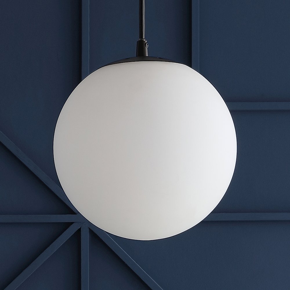 Bleecker Metal/Glass Globe Led Pendant. Picture 7