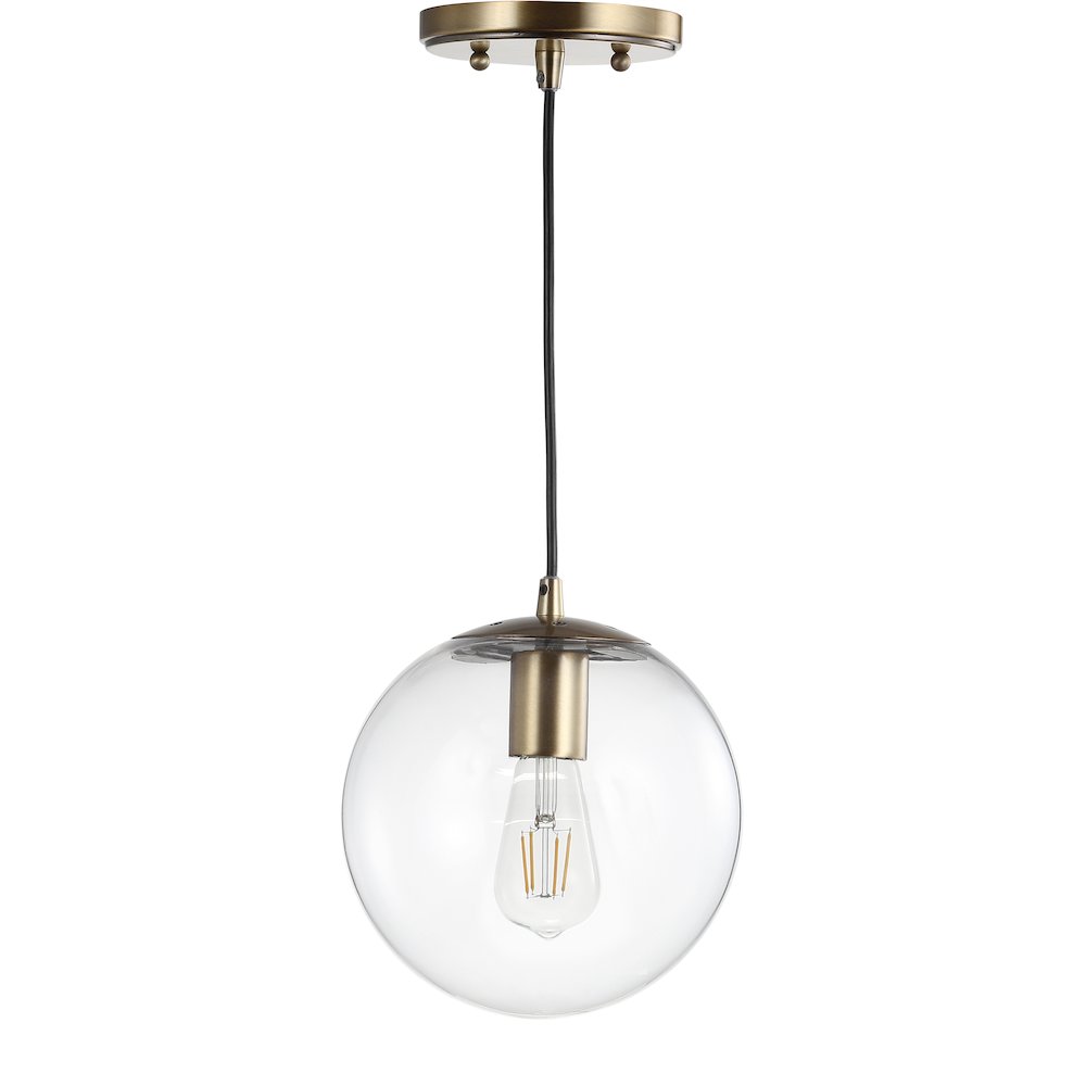 Bleecker Metal/Glass Globe Led Pendant. Picture 2