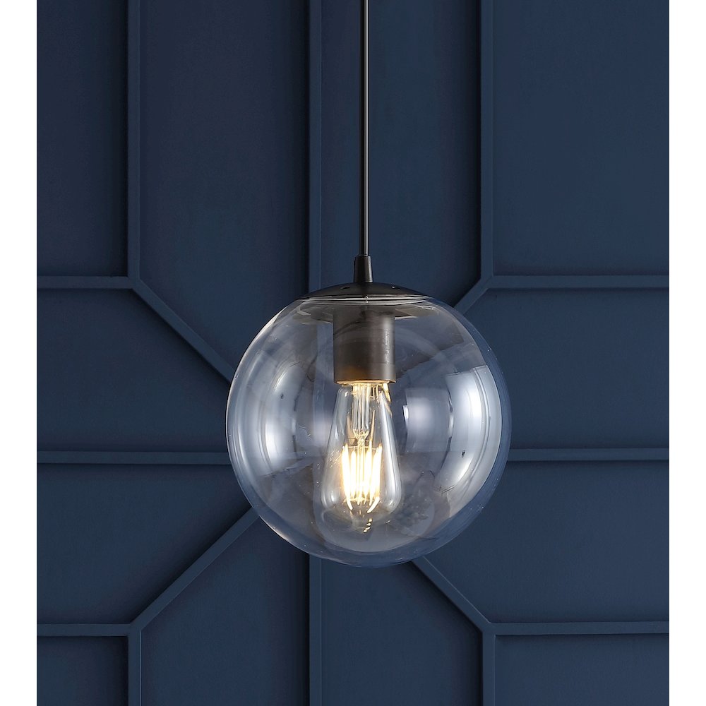 Bleecker Metal/Glass Globe Led Pendant. Picture 12