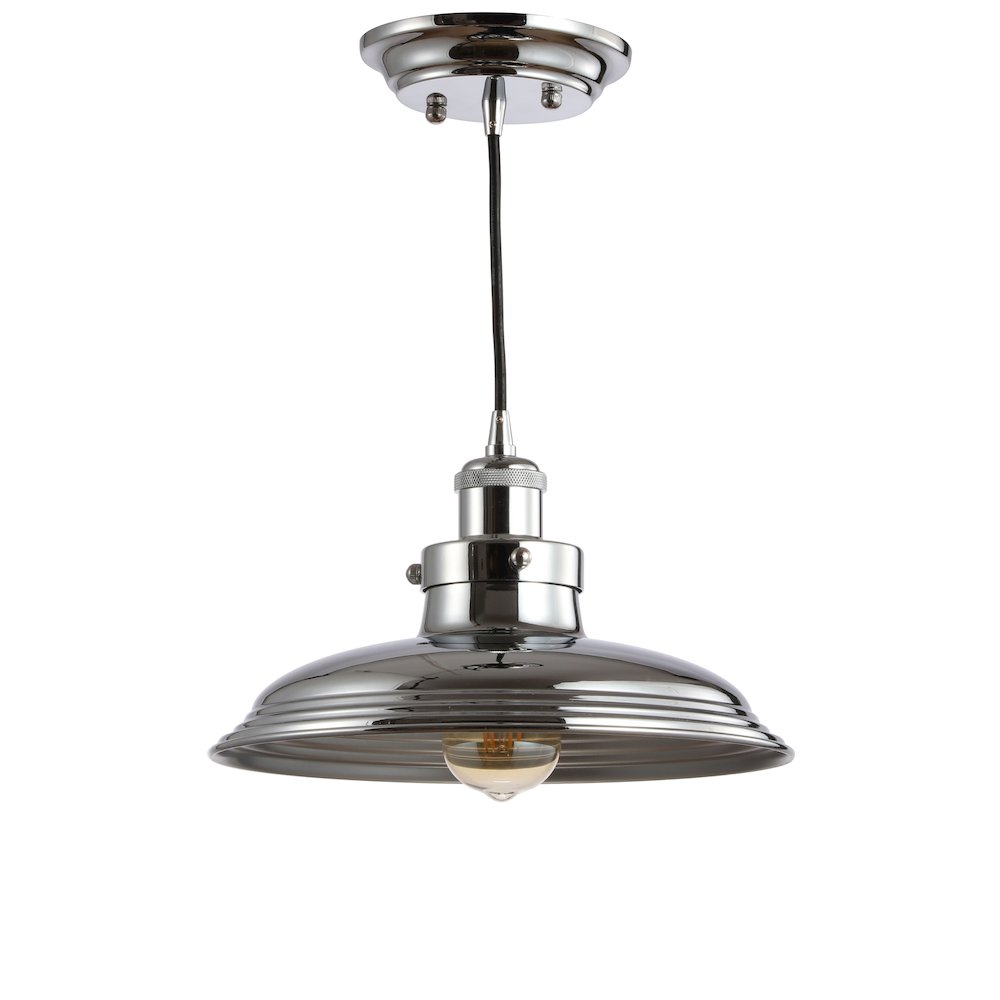 Bedford Adjustable Iron Industrial Rustic Led Pendant. Picture 2