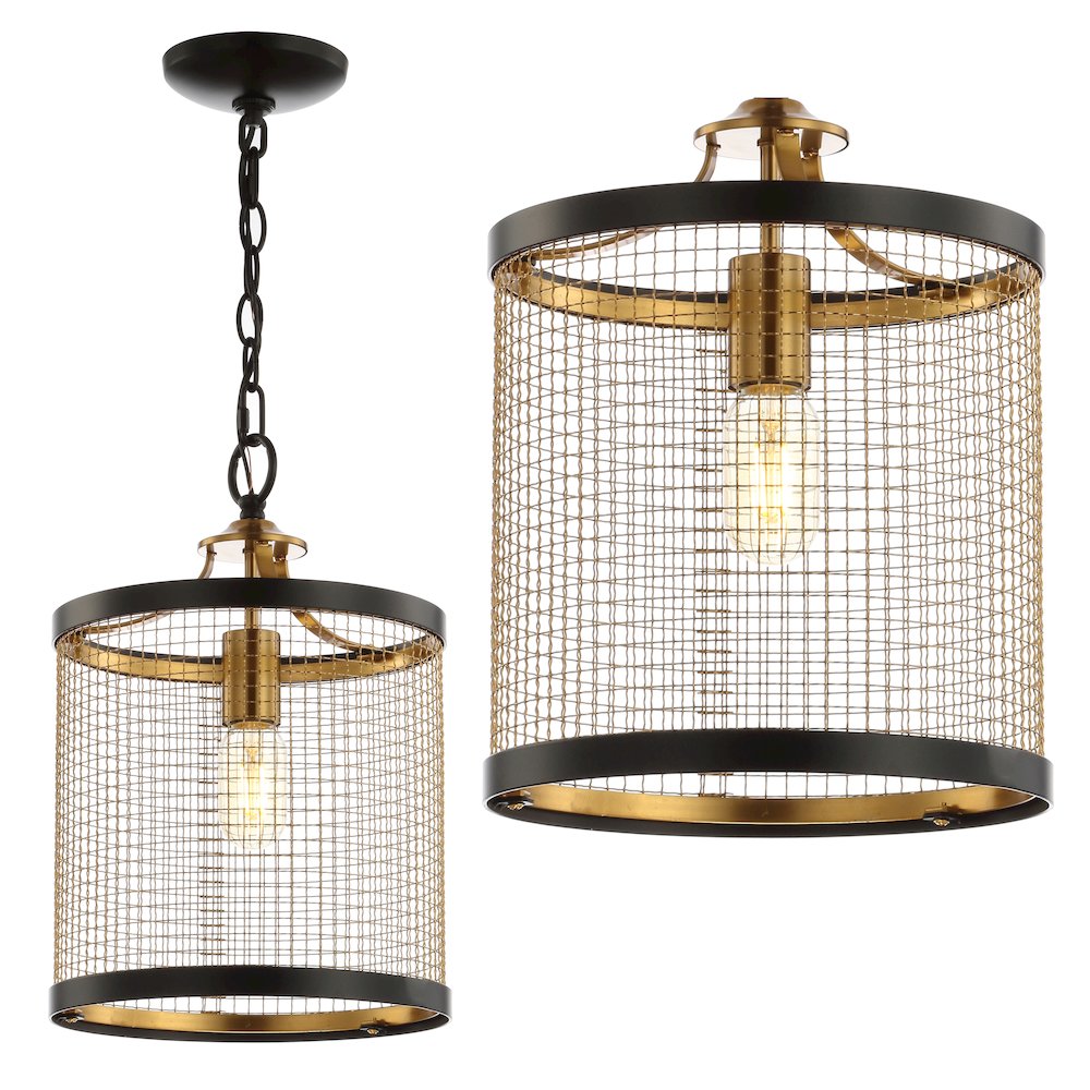 Elena Lantern Metal Led Pendant. Picture 8