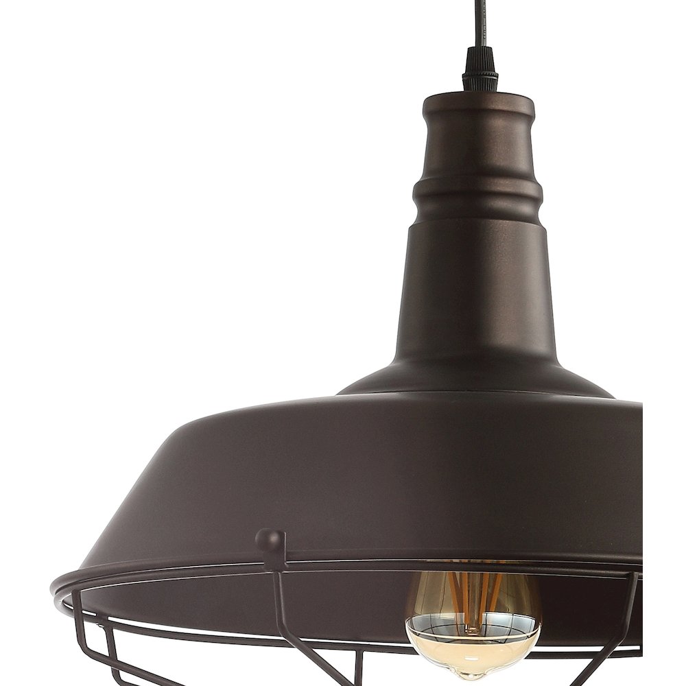 Farmhouse Adjustable Industrial Metal Led Pendant. Picture 3