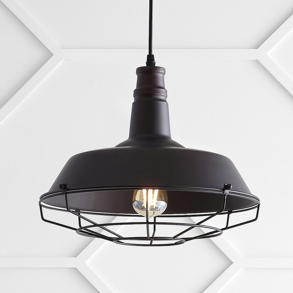 Farmhouse Adjustable Industrial Metal Led Pendant. Picture 5