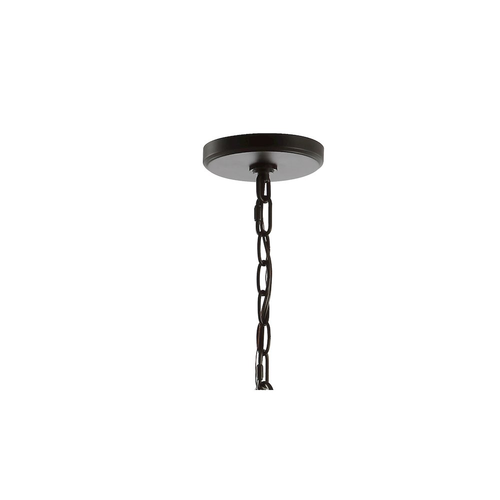 Hutson Iron Modern Angled Led Chandelier. Picture 4