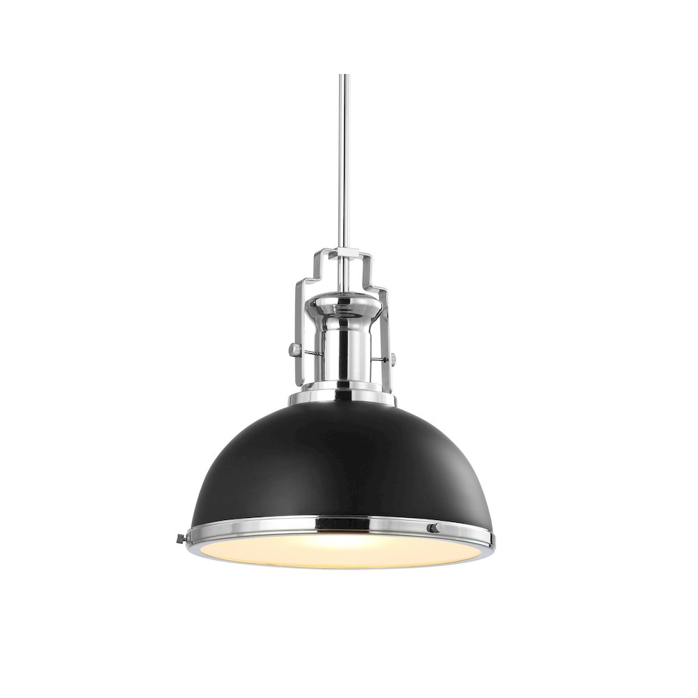 Homer Modern Industrial Iron Led Dome Pendant. Picture 10