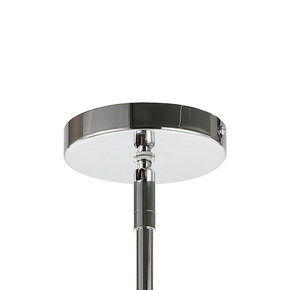 Homer Modern Industrial Iron Led Dome Pendant. Picture 3