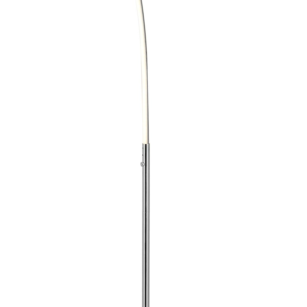 Curva Metal Minimalist Modern Led Integrated Floor Lamp. Picture 3