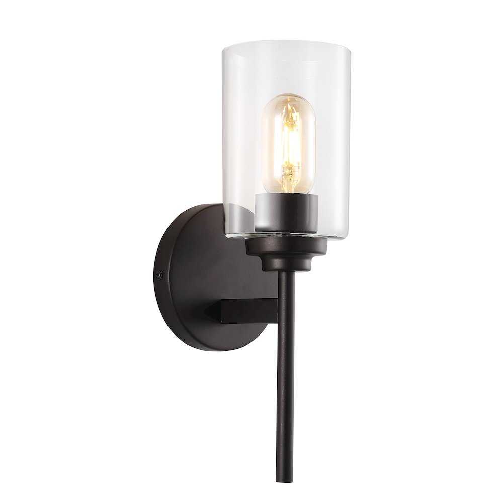 Juno Farmhouse Industrial Iron Cylinder Led Sconce. Picture 5