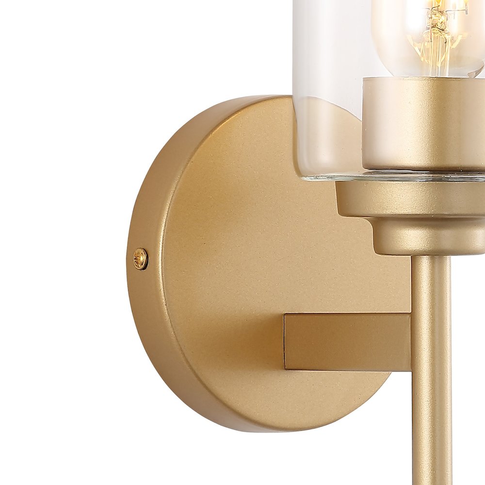 Juno Farmhouse Industrial Iron Cylinder Led Sconce. Picture 3