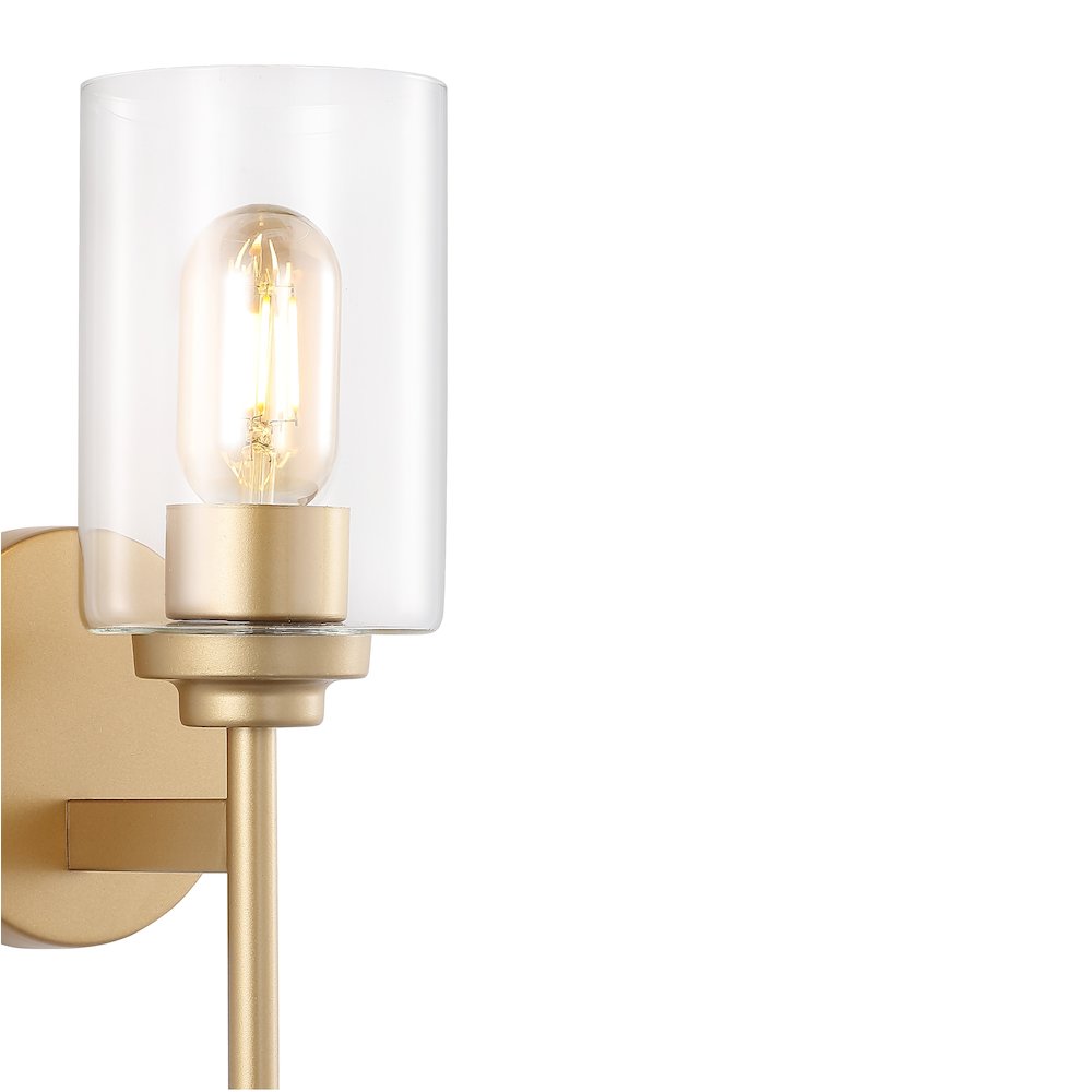 Juno Farmhouse Industrial Iron Cylinder Led Sconce. Picture 2