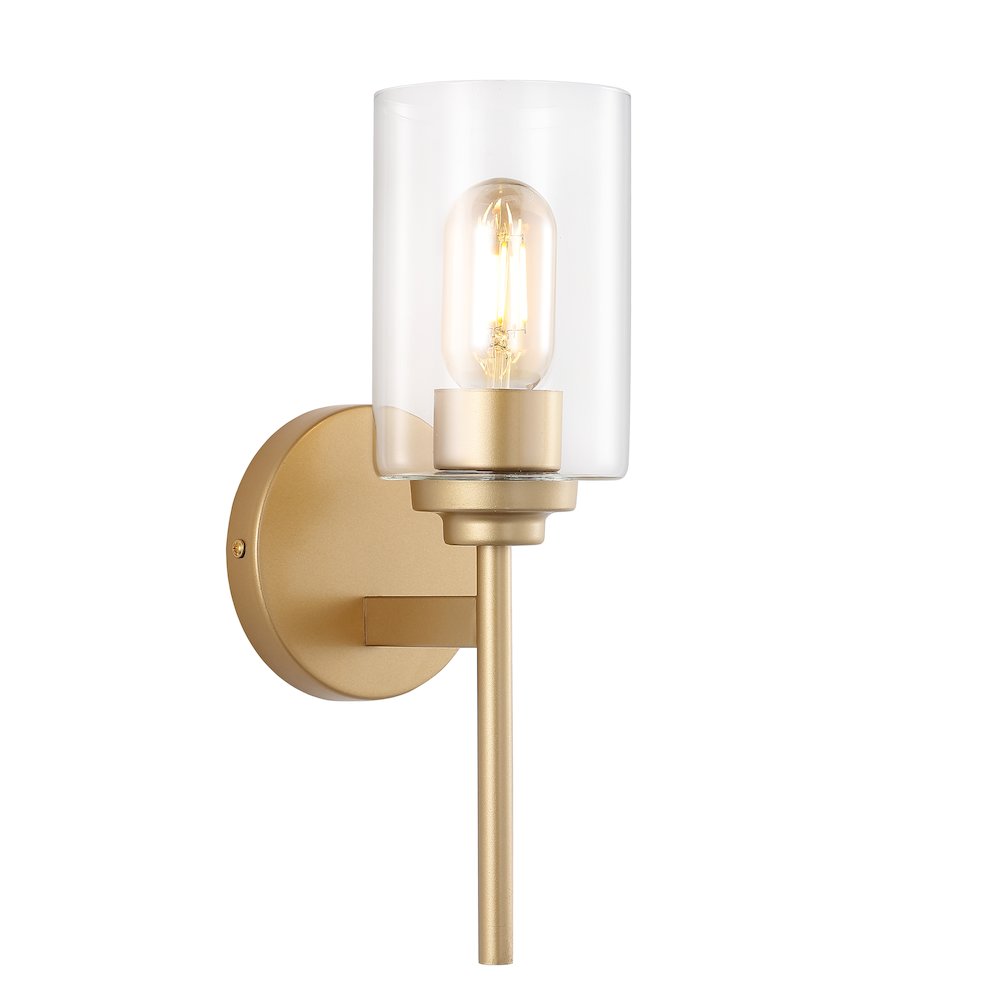 Juno Farmhouse Industrial Iron Cylinder Led Sconce. Picture 5