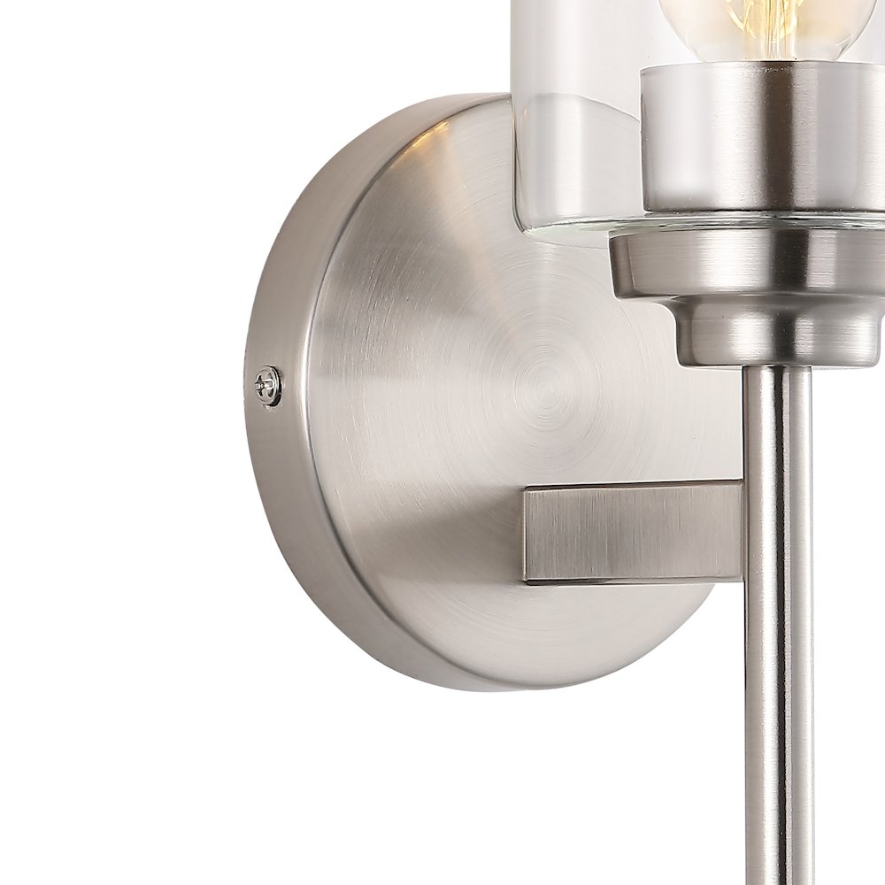 Juno Farmhouse Industrial Iron Cylinder Led Sconce. Picture 3