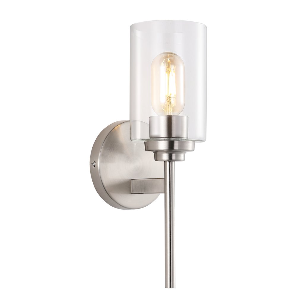Juno Farmhouse Industrial Iron Cylinder Led Sconce. Picture 5