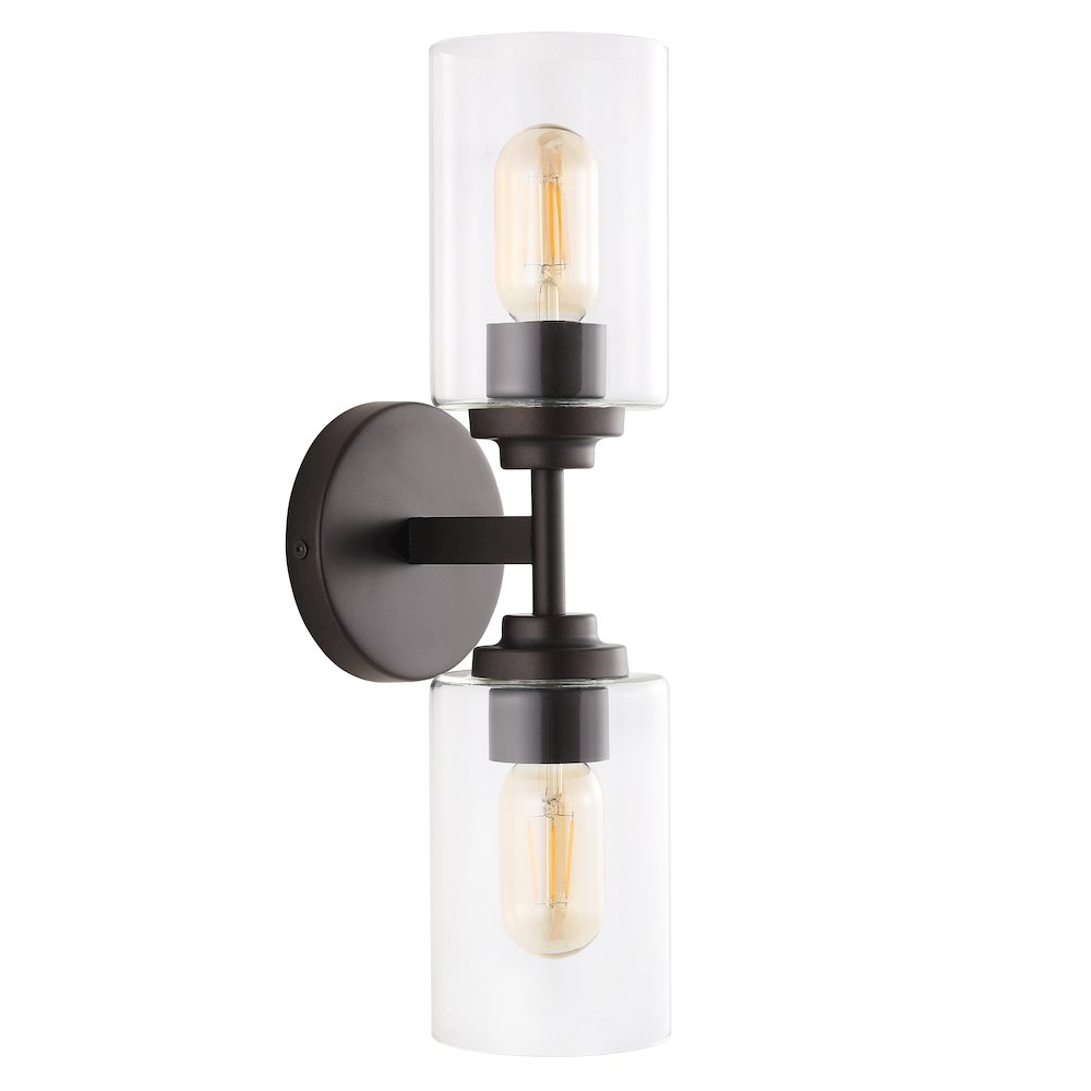 Juno Farmhouse Industrial Iron Cylinder Led Sconce. Picture 5