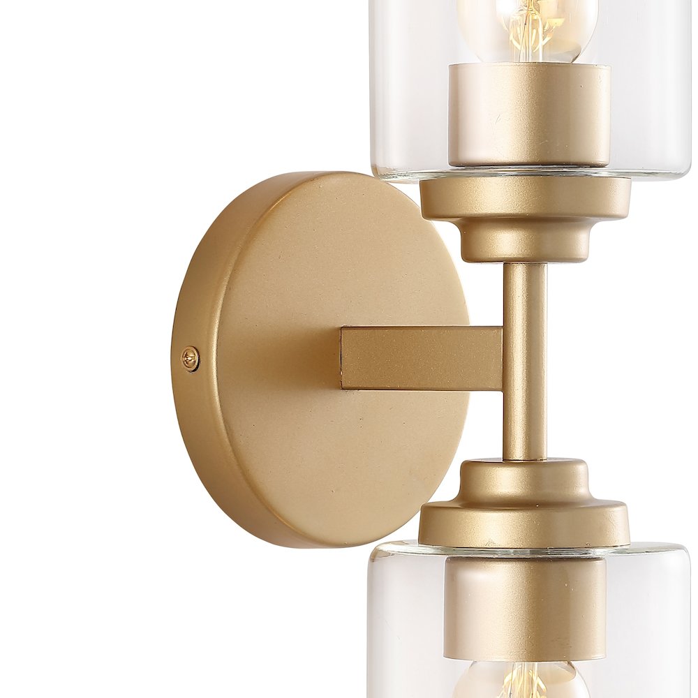 Juno Farmhouse Industrial Iron Cylinder Led Sconce. Picture 4