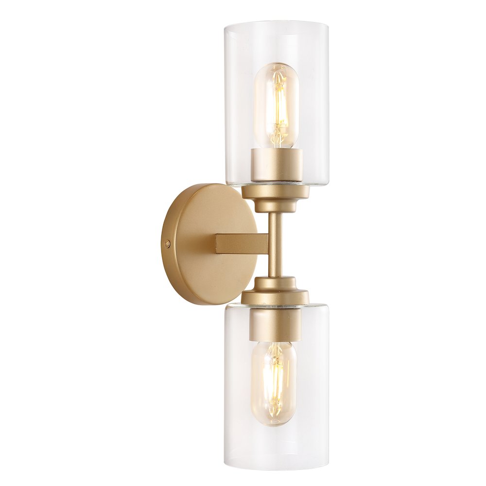 Juno Farmhouse Industrial Iron Cylinder Led Sconce. Picture 9