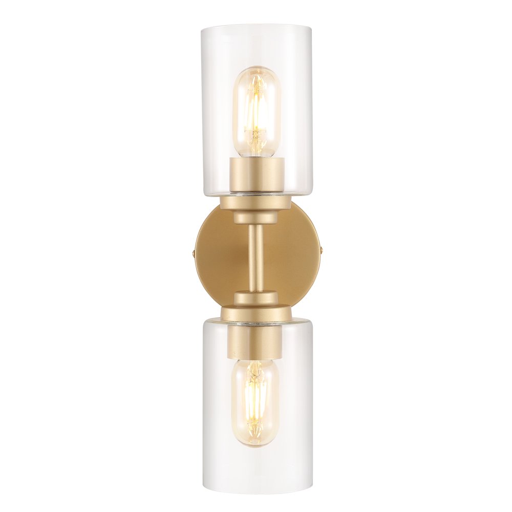 Juno Farmhouse Industrial Iron Cylinder Led Sconce. Picture 1