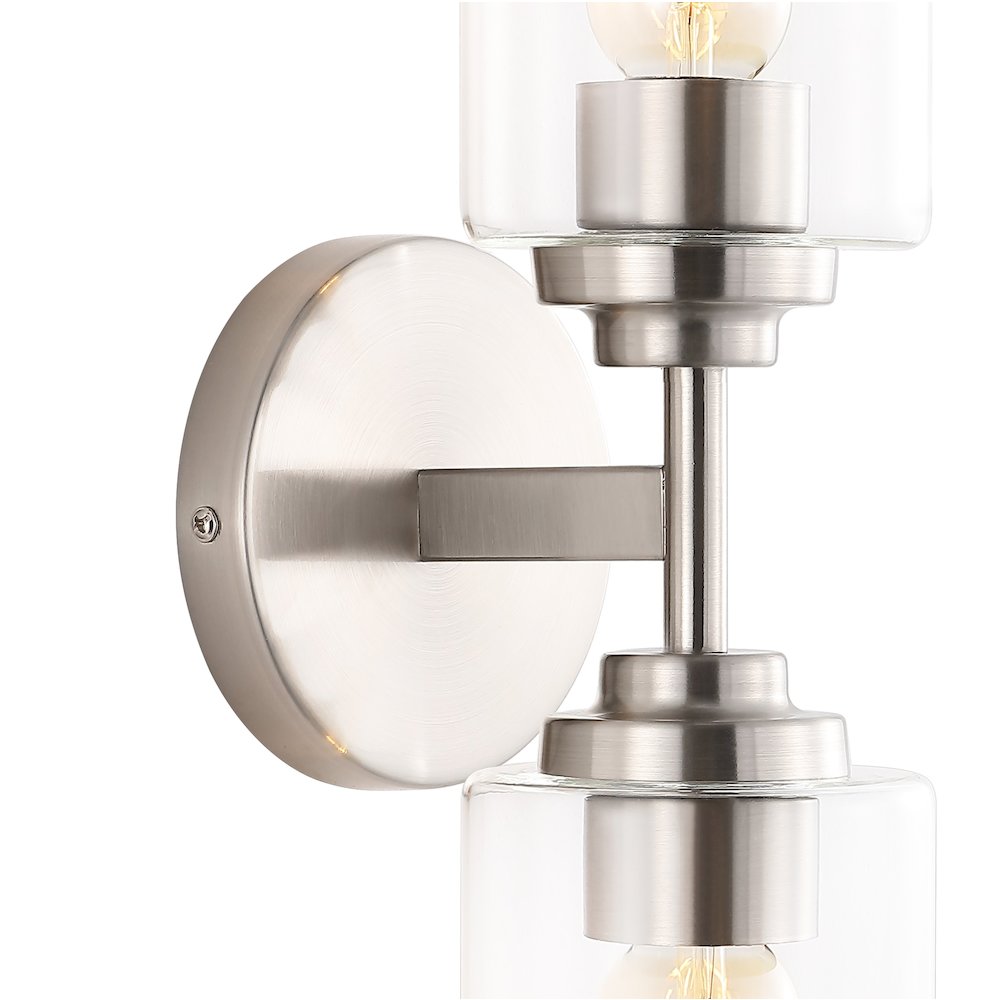 Juno Farmhouse Industrial Iron Cylinder Led Sconce. Picture 4