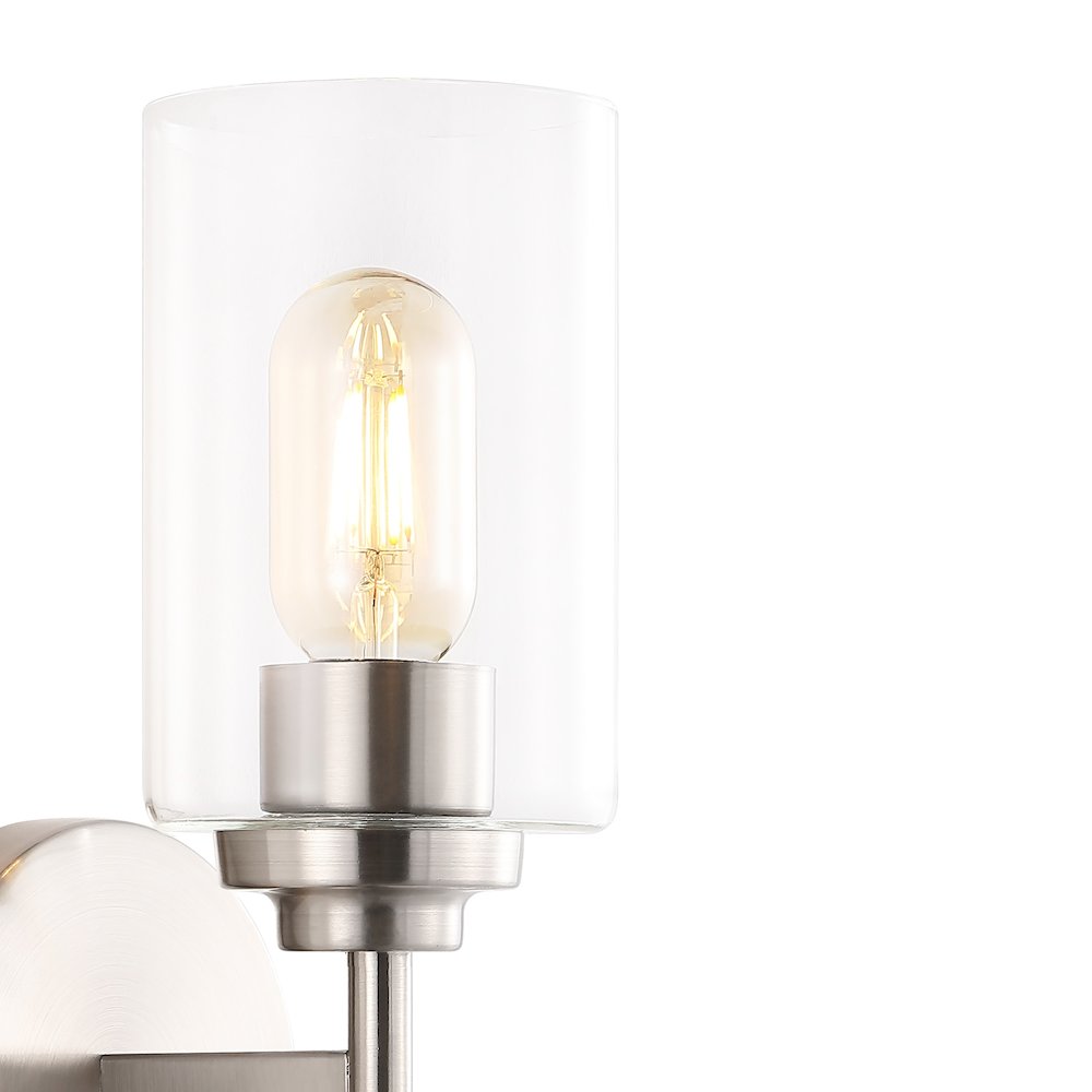 Juno Farmhouse Industrial Iron Cylinder Led Sconce. Picture 3