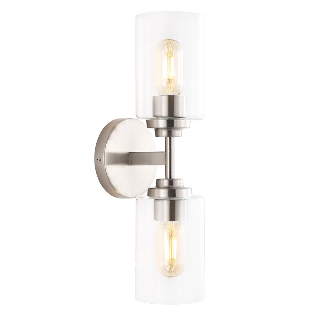Juno Farmhouse Industrial Iron Cylinder Led Sconce. Picture 9