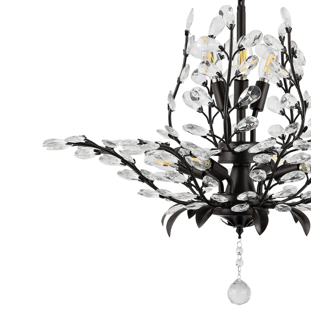 Diantha Light Contemporary Bohemian Iron/Acrylic Led Pendant. Picture 2