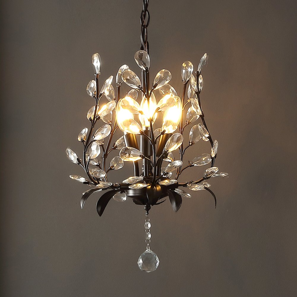 Diantha Light Contemporary Bohemian Iron/Acrylic Led Pendant. Picture 7