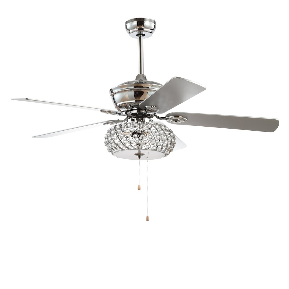 Crista Metal/Wood Led Ceiling Fan. Picture 2