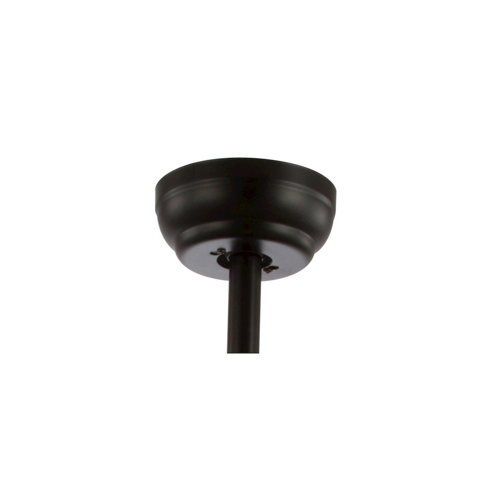 Lucas Caged Metal/Wood Led Ceiling Fan. Picture 4