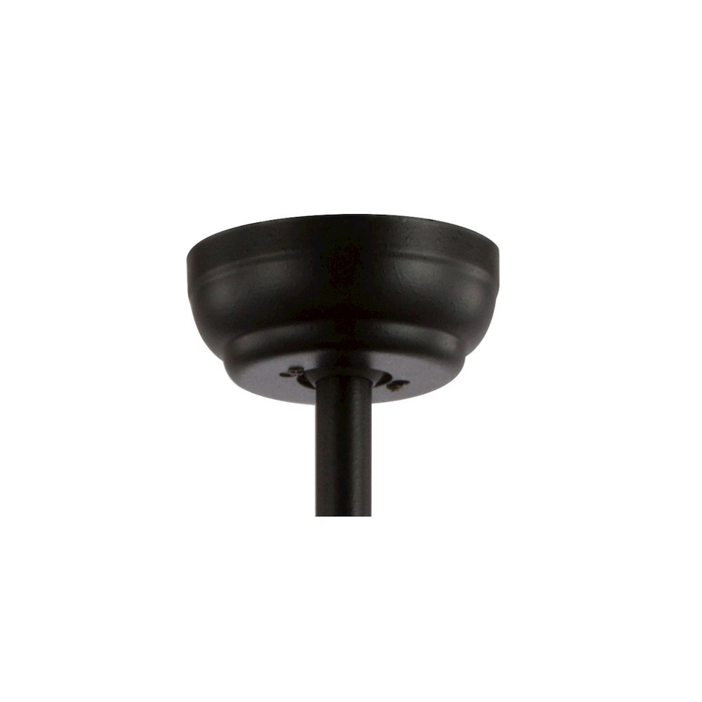Asher Industrial Metal/Wood Led Ceiling Fan With Remote. Picture 4