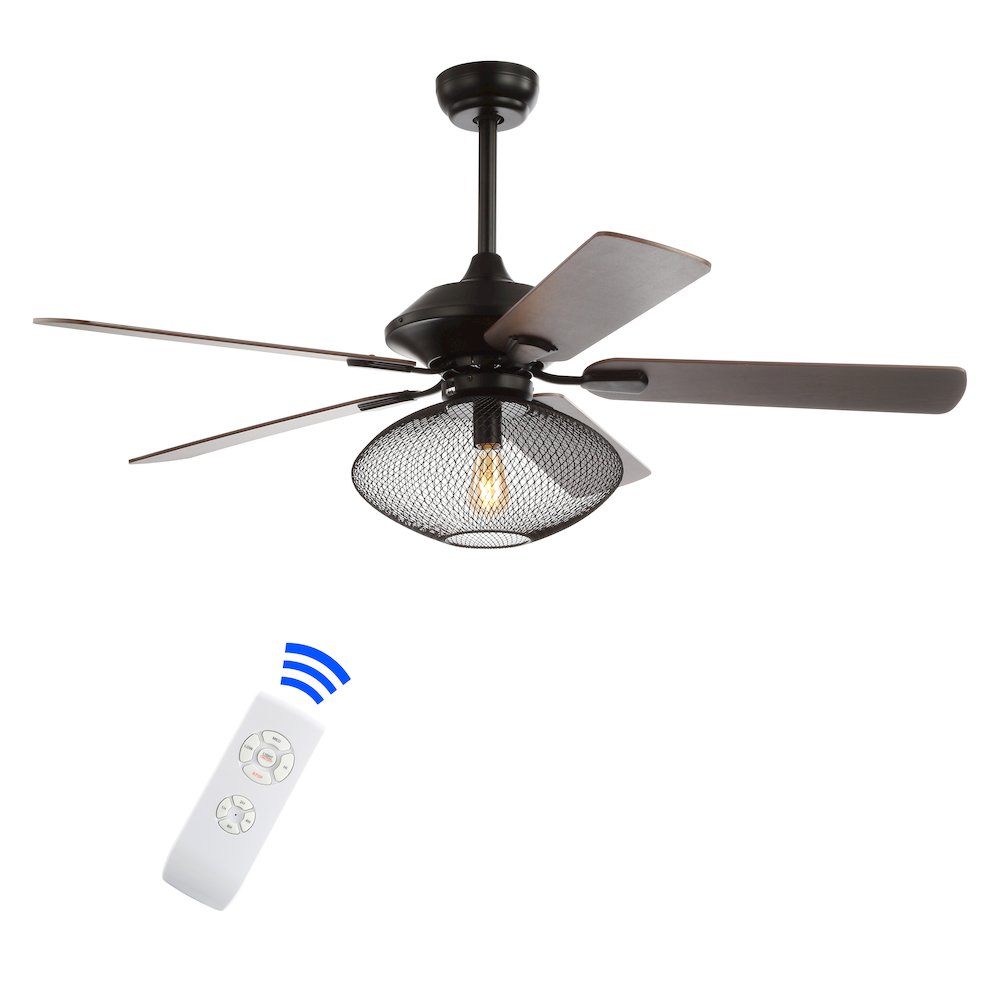 Clift Mid Century Led Ceiling Fan With Remote. Picture 1