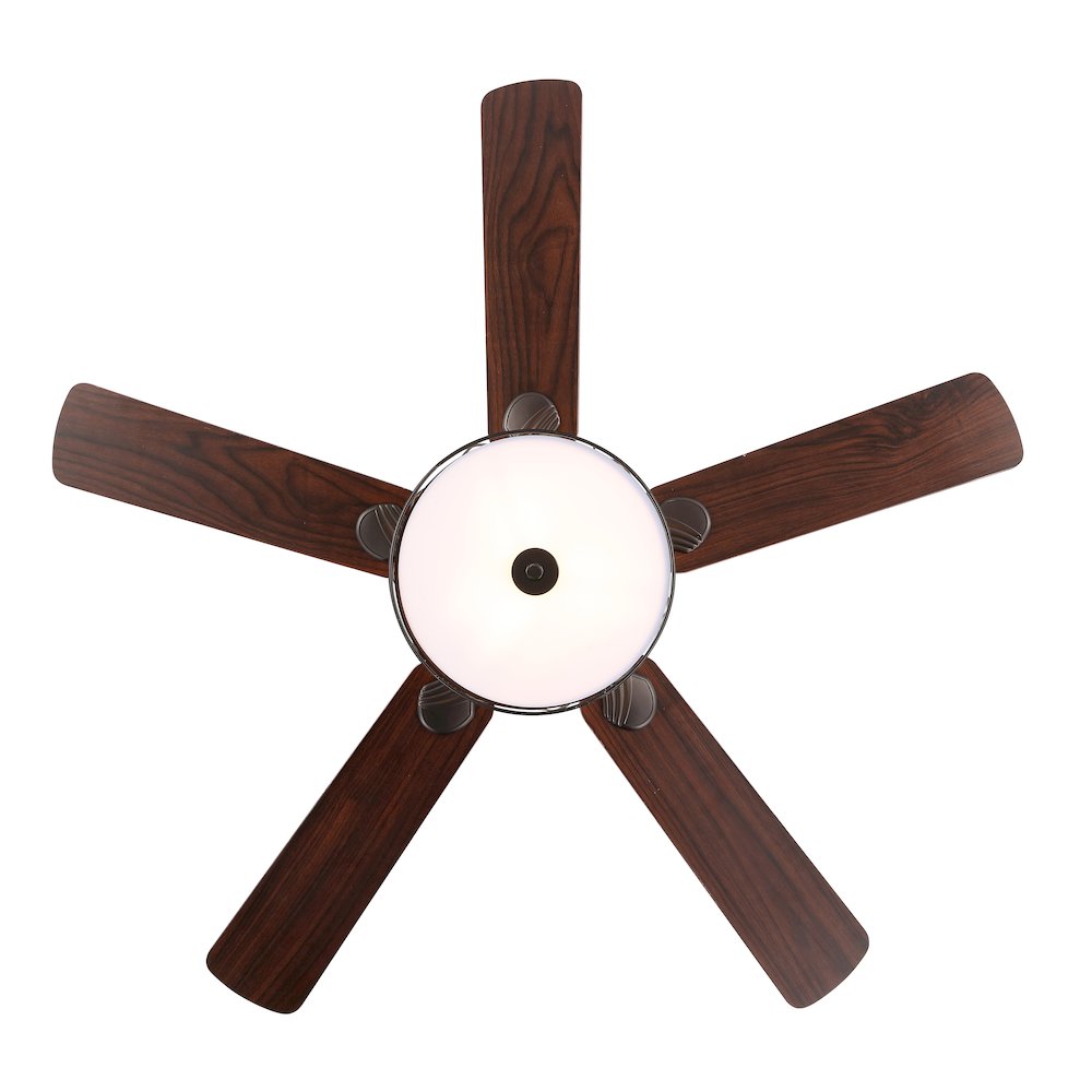 Circe Transitional Glam Drum Shade Led Ceiling Fan With Remote. Picture 6