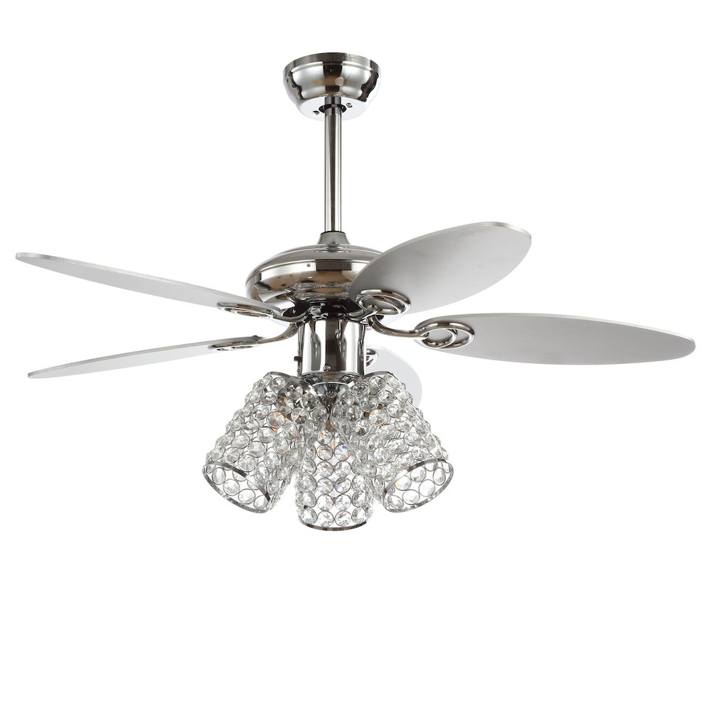 Kris Crystal Led Ceiling Fan With Remote. Picture 2