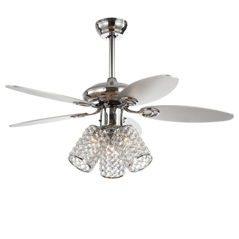 Kris Crystal Led Ceiling Fan With Remote. Picture 5