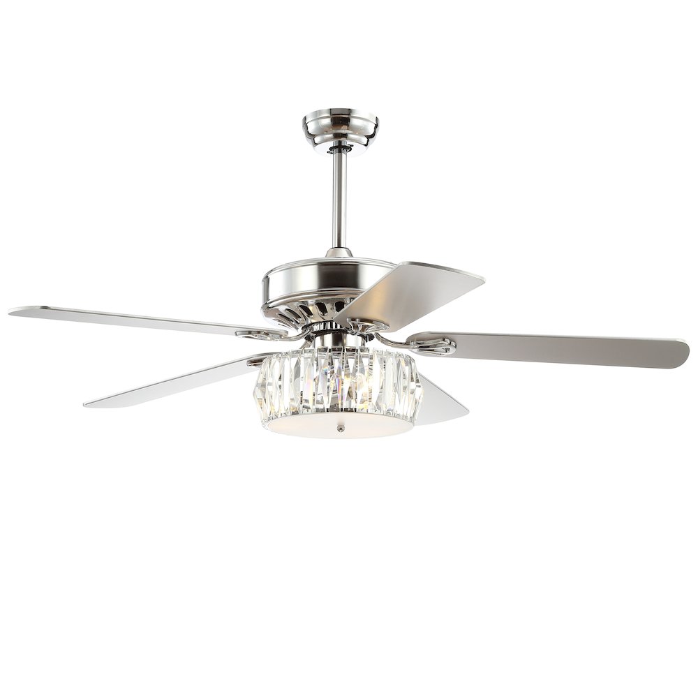 Mandy Crystal Prism Drum Led Ceiling Fan With Remote. Picture 5