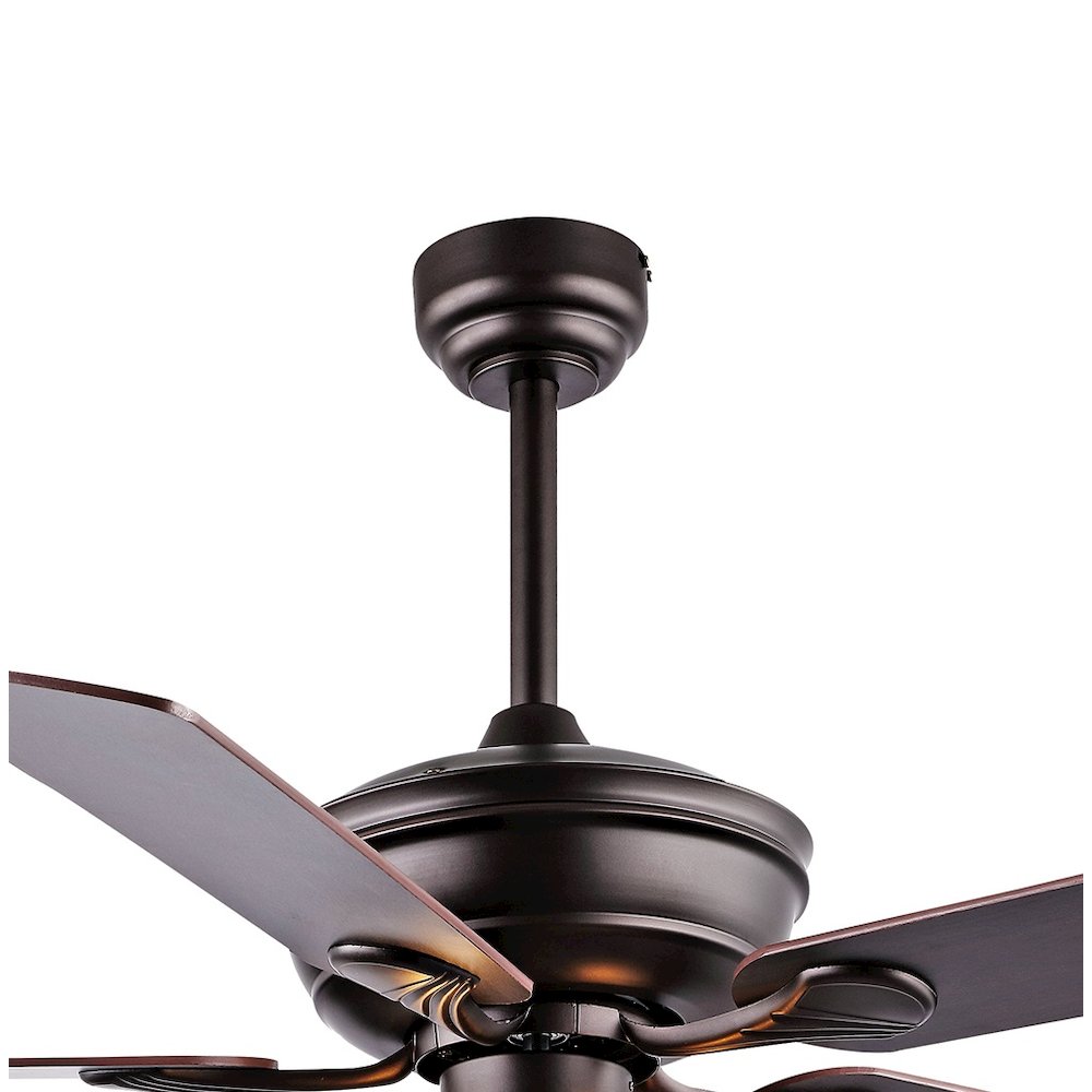 Cammy Traditional Transitional Iron Led Ceiling Fan. Picture 4
