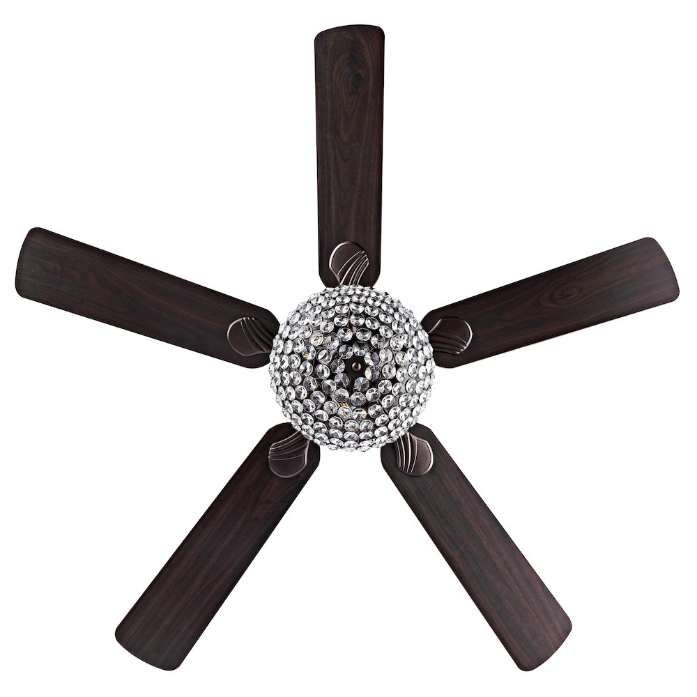 Cammy Traditional Transitional Iron Led Ceiling Fan. Picture 5