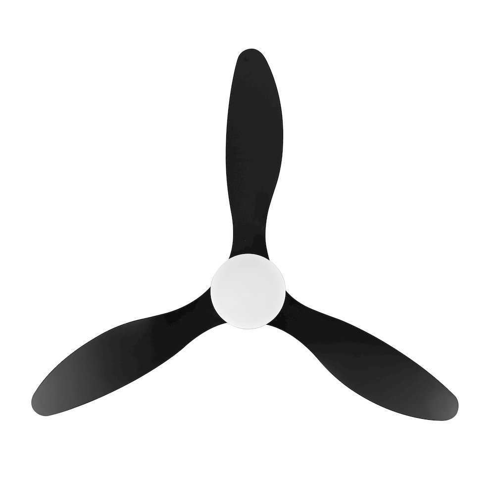 Audie Classic Industrial Iron/Plastic Integrated Led Ceiling Fan. Picture 6