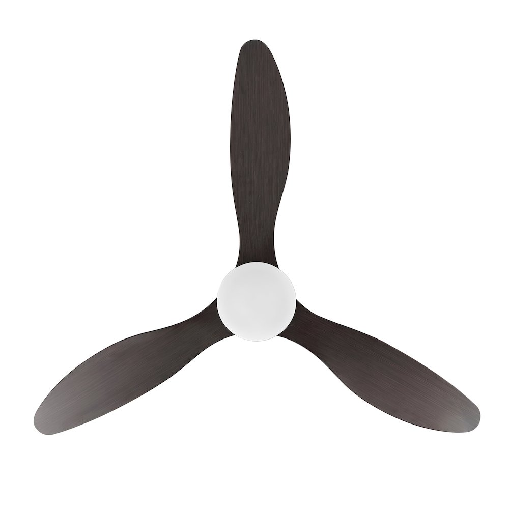 Audie Classic Industrial Iron/Plastic Integrated Led Ceiling Fan. Picture 6