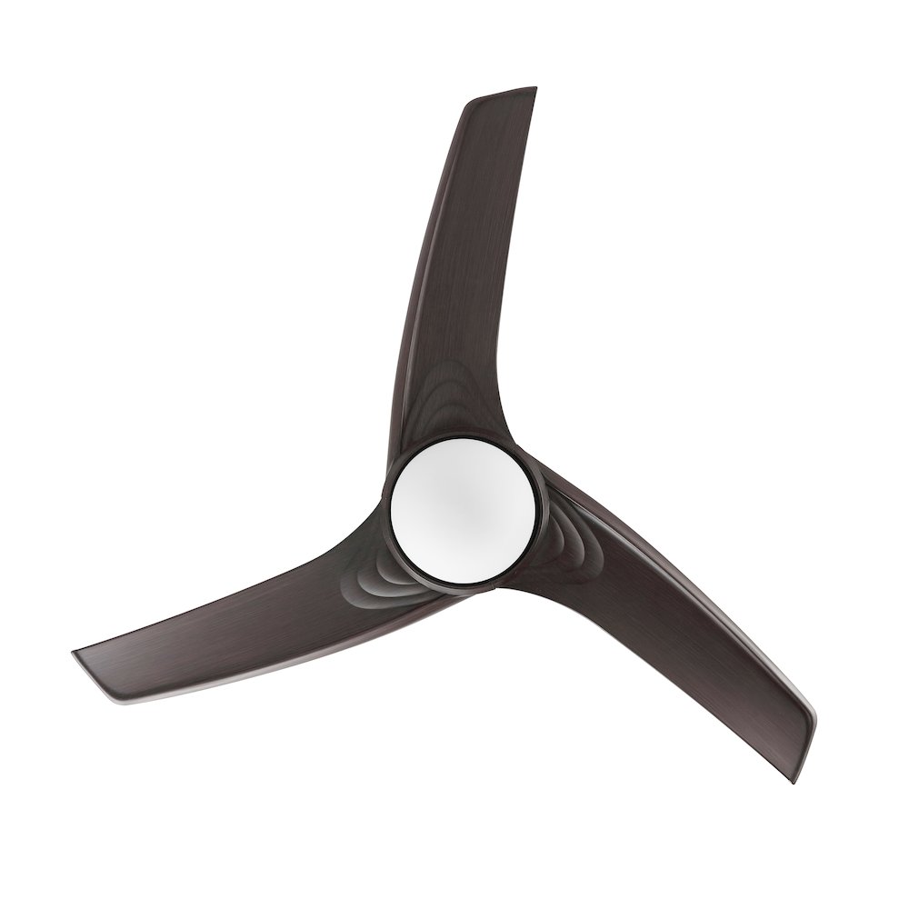 Sully Contemporary Industrial Iron/Plastic Integrated Led Ceiling Fan. Picture 6