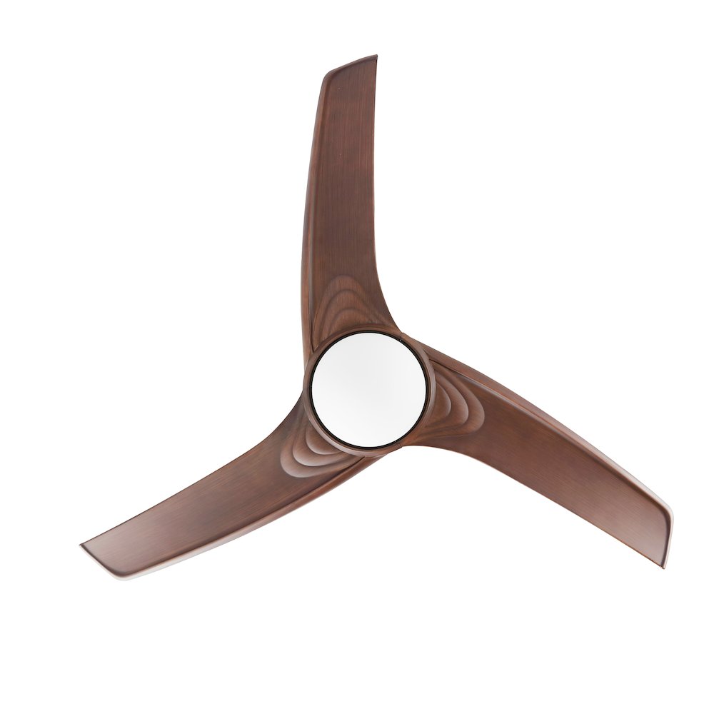 Sully Contemporary Industrial Iron/Plastic Integrated Led Ceiling Fan. Picture 6