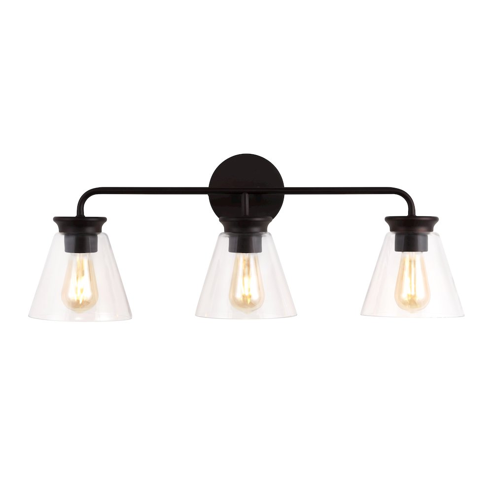 Kondo Modern Farmhouse Iron Led Vanity. Picture 9